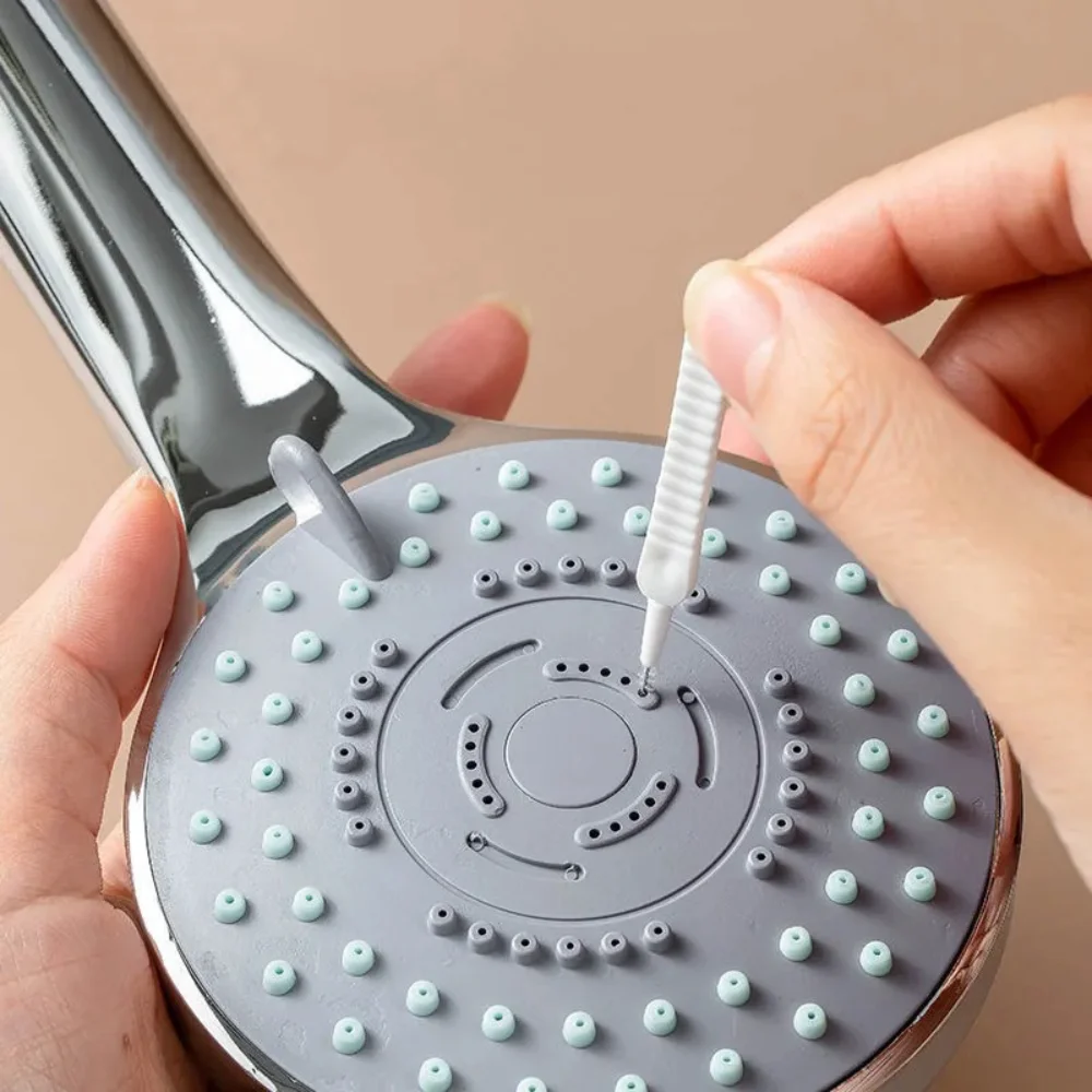 

Bathroom Miniature Nylon Brush Cell Phone Hole Cleaning Brush Shower Head Anti-clogging Cleaning Brush Toilet Accessories