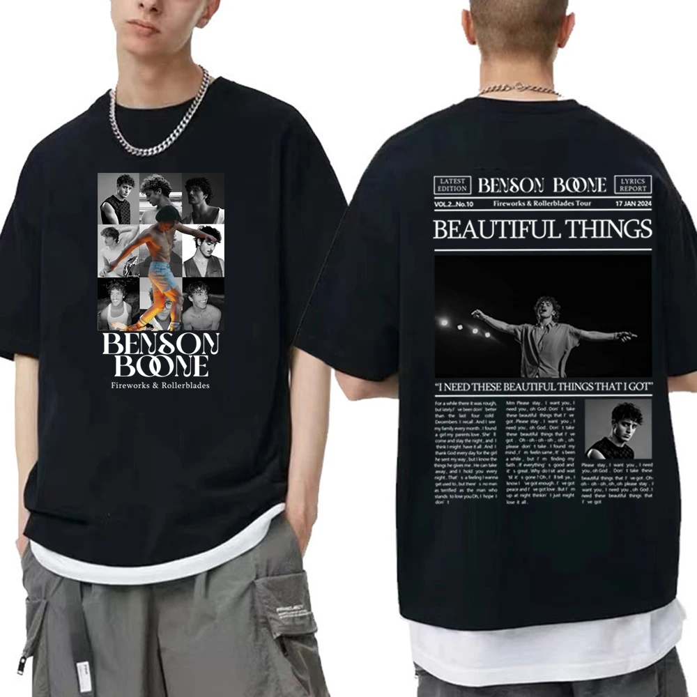Benson Boone Shirt Benson Boone Fireworks & Rollerblades