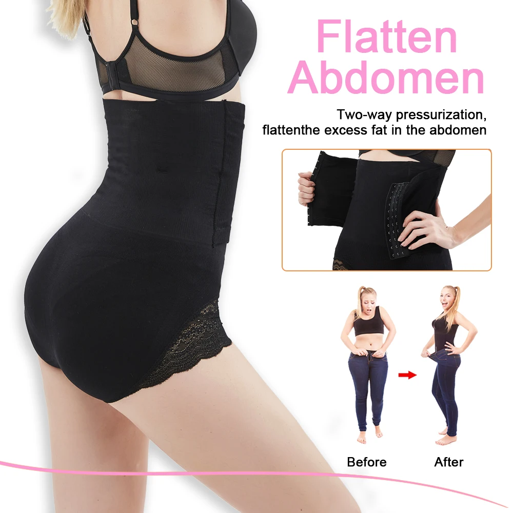 Velssut Shapewear for Women Under Dresses Tummy Control Panties Fajas Waist Cincher Body Shaper Belly Control Belts Underwear