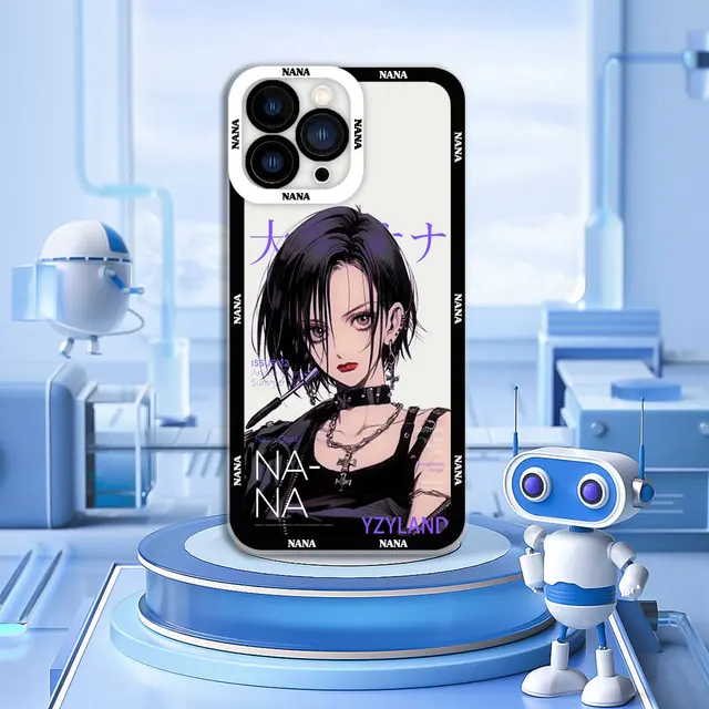 New Anime Nana Osaki Manga Phone Case For iPhone 15 14 13 12 11 Pro XS Max  Mini X XR SE 7 8 6S Plus Liquid Silicone Cover Cqoues - AliExpress