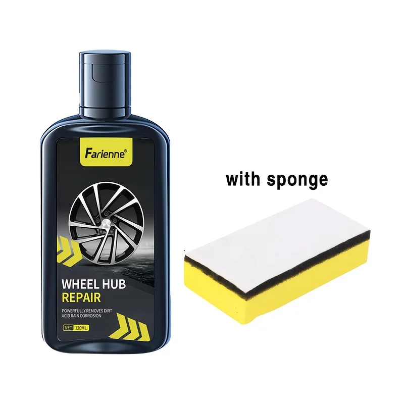 Universal Wheel Rim Repair Kit-Alloy Scratch Remover, Quick Edge Damage Fix, Enhanced Vehicle Maintenance, Plastic Material