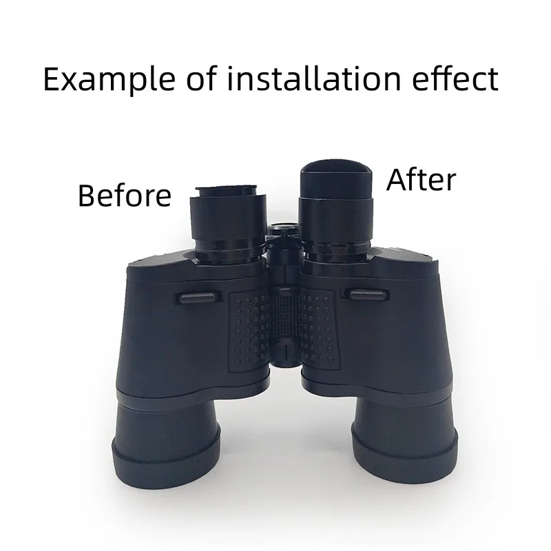 Eye Protector Cups Rubber Eyepiece Eye Shields Binoculars Microscope Night Vision Scope 2 PCS