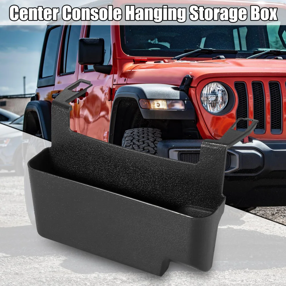 

Car Center Console Hanging Box Compatible For JL JT 2 / 4 Doors Armrest Storage Organizer Tray Car Accessories