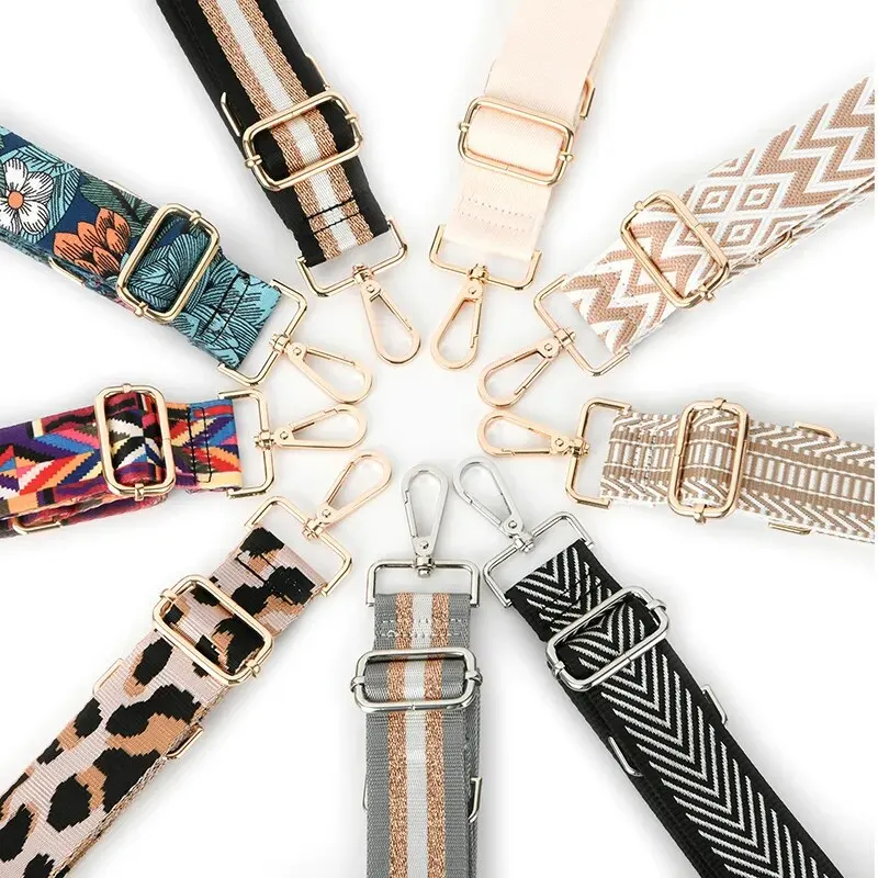 CSSHNL Sangle 4 mètres 38mm Polyester Coton Jacquard Sangles Bandes Sac à Dos Sangle Ceinture Rubans Bricolage vêtement Couture Ruban Biais Reliure pour Bagages, Bricolage(06
