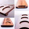 Solid Wood Whiskey Flight Tasting Board Holder - Scotch Flight Serving Tray with Glasses - Ideal Sampler Tray for Whiskey Lovers 4