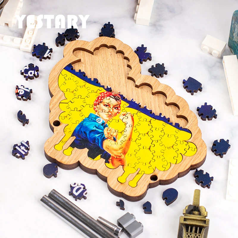 

YESTARY 3D овечья деревянная головоломка, игрушки, настольная игра, головоломка для мозга, игрушки, высокая сложность, Необычные головоломки для взрослых, подарки