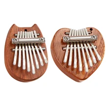 

8 Keys Mini Kalimba Portable Thumb Piano Exquisite Finger Harp Easy-to-Learn Musical Mbira Instrument Gift For Kids Adult Begin