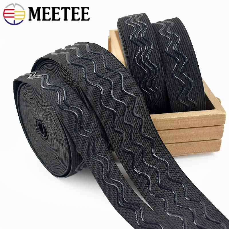 Silicone Elastic Non-Slip Stretch Tape for Sportswear and Garments