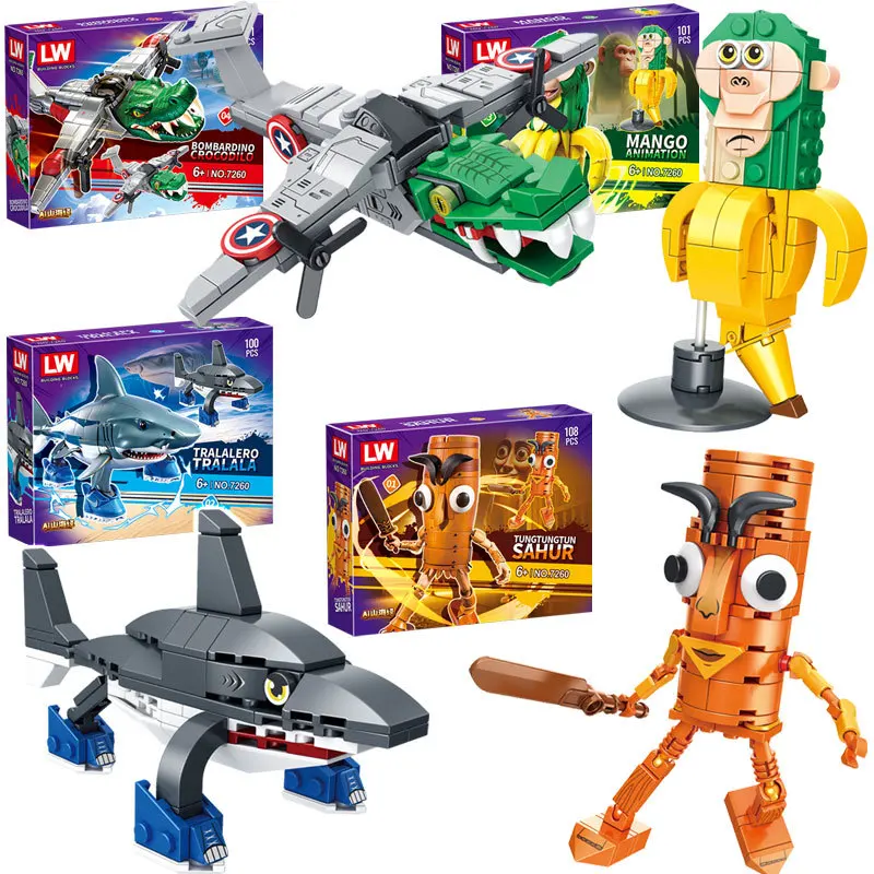 New AI Monster Italian Brainrot Animals Tung Tung Tung Sahur