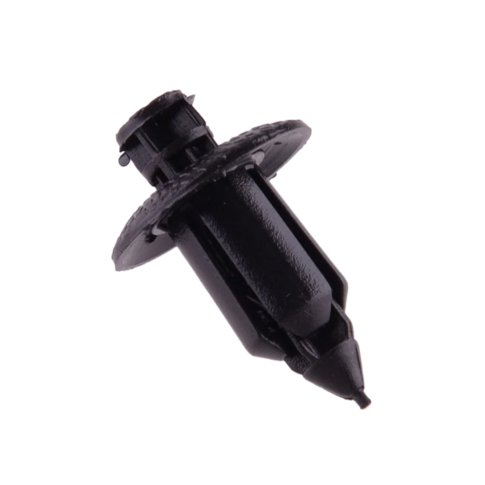 Motoforti 20 Clip Parafango Paraurti Anteriore In Plastica Per Volvo - Ricambio Fissaggio Griglia Radiatore - OE 3533394/9046707076C0 (Nero, 25mm)