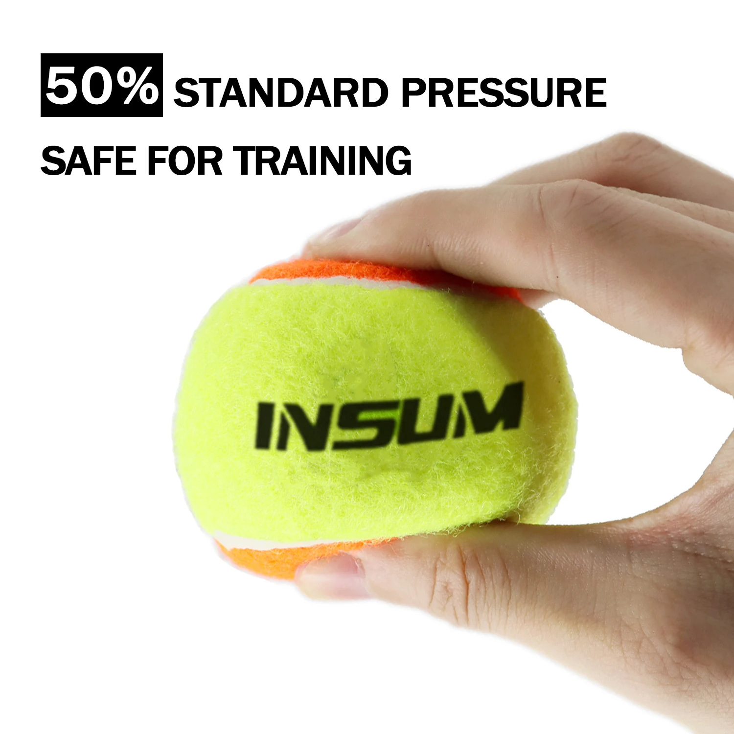 Beach Tennis Balls 50% Standard Pressure Slower Ball Speed for Outdoor Training  Beach Balls