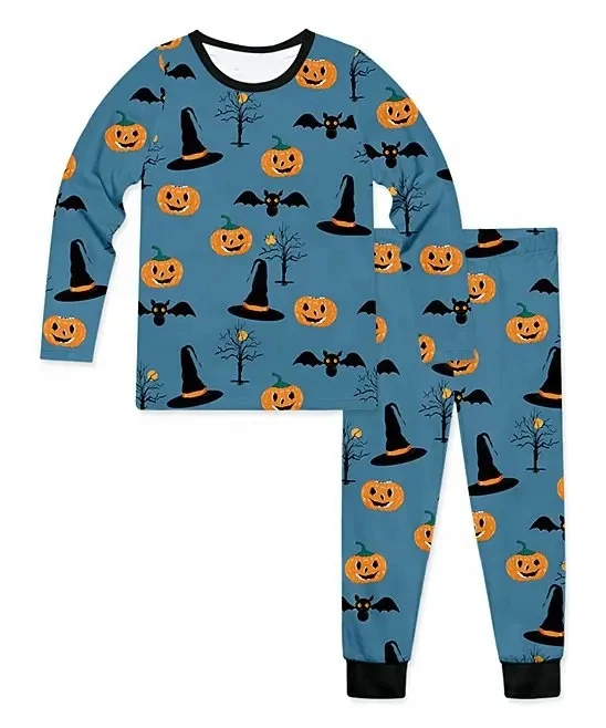 

3D All Over Printed pumpkin halloween Kids Pajamas Family Pajamas Set halloween Pajamas Set