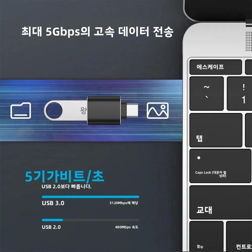 1/3/5개 새 USB 3.0 OTG 어댑터, 안드로이드 폰용 USB 3.0 OTG 어댑터, USB 디스크, 자동차 U 디스크 리더