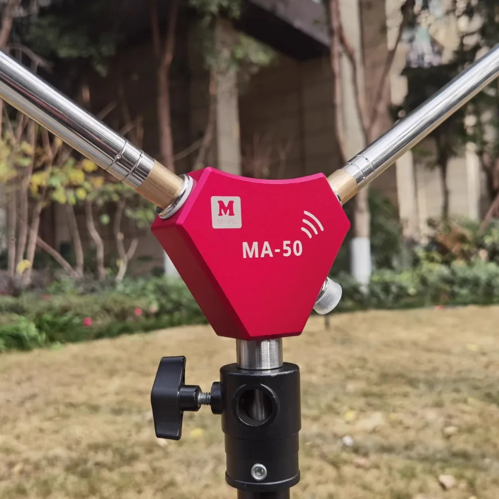 MA-50 14M/18M/21M/24M28M/50MHz 200W HF Shortwave Outdoor Antenna Portable Positive V Telescopic Antenna for Ham Radio