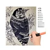 60W Electric Soldering Iron Carving Pyrography Tool Wood Burning Embossing Soldering Pen Set Temperature Adjustable Wood Burning 4