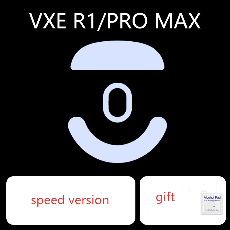 Controle de Freio de Velocidade do Mouse para Dragonfly Vgn Vxe r1 Pro Max se Versão Ice Ratos Desliza Pés de Ptfe Conjunto