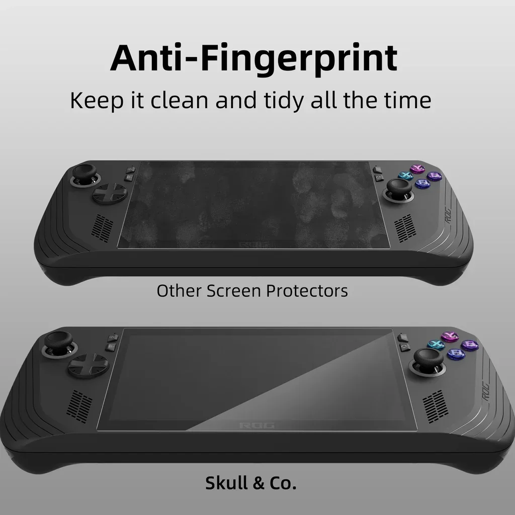 Skull & Co. Premium Tempered Glass Screen Protector Set with Positioner - 2 Pack