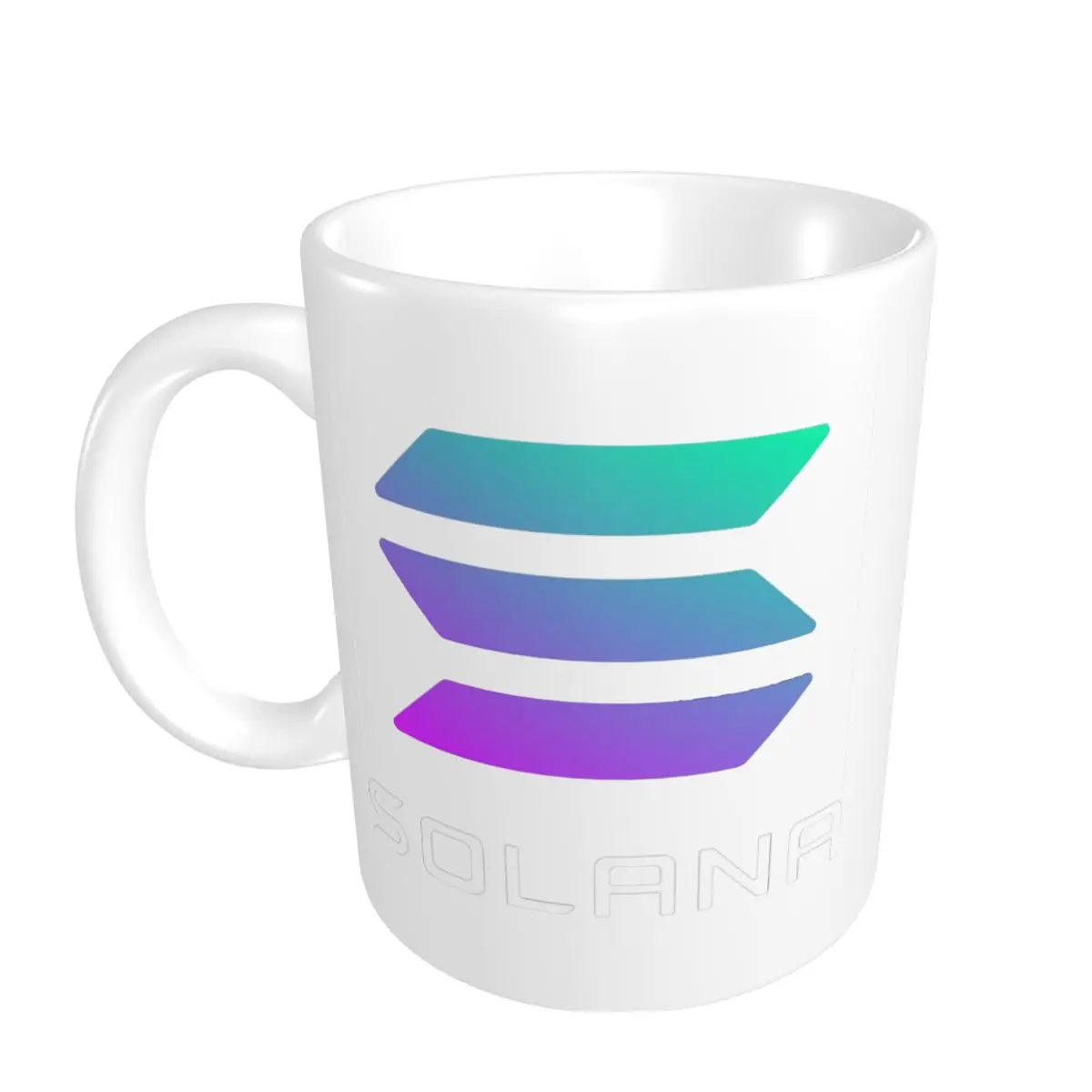 

Promo Funny Solana SOL Mugs Humor Graphic Crypto CUPS Print tea cups