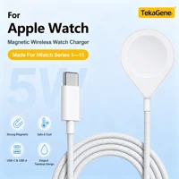 Chargeur magnétique sans fil rapide USB A Type C pour Apple Watch Series 10 9 8 7 6 5 iWatch 4 3 2 Ultra Edition 1