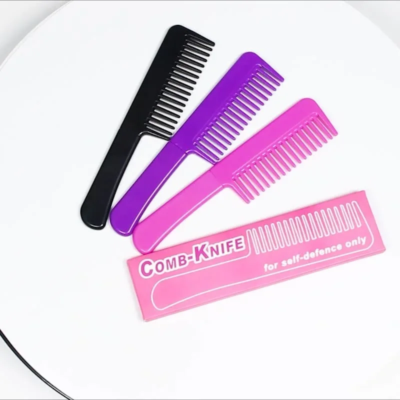 Hairdress Comb Heat Resistant Woman Wet Hook Curly Hair Brushes Pro Salon Dyeing Styling Tools Coarse Wide Spikes Tooth 2