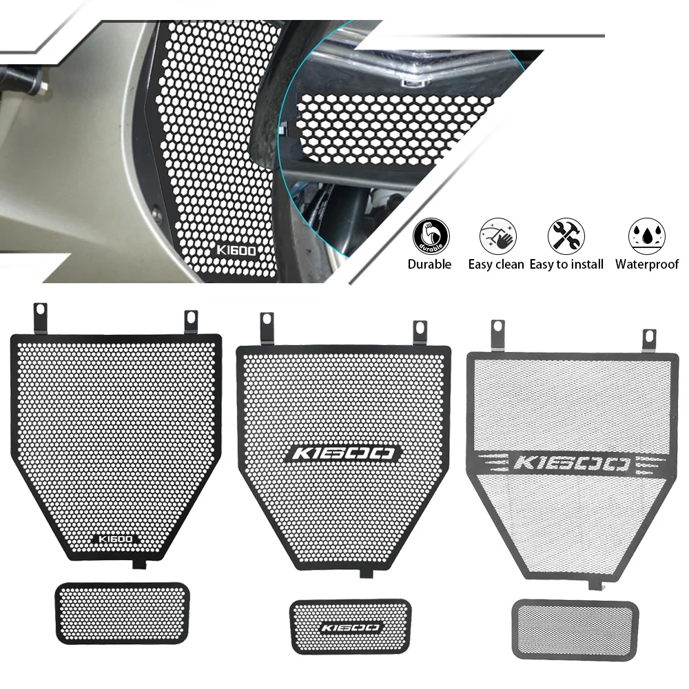For-BMW-K1600GT-K1600GTL-22-K1600-GT-GTL-22-Radiator-Grille-Guard-Cover ...