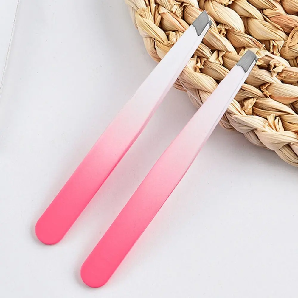 Colorful Eyebrow Pliers Multipurpose Stainless Steel Eye Brow Tweezer Hair Removal Face Hair Removal Makeup Tool Make Up