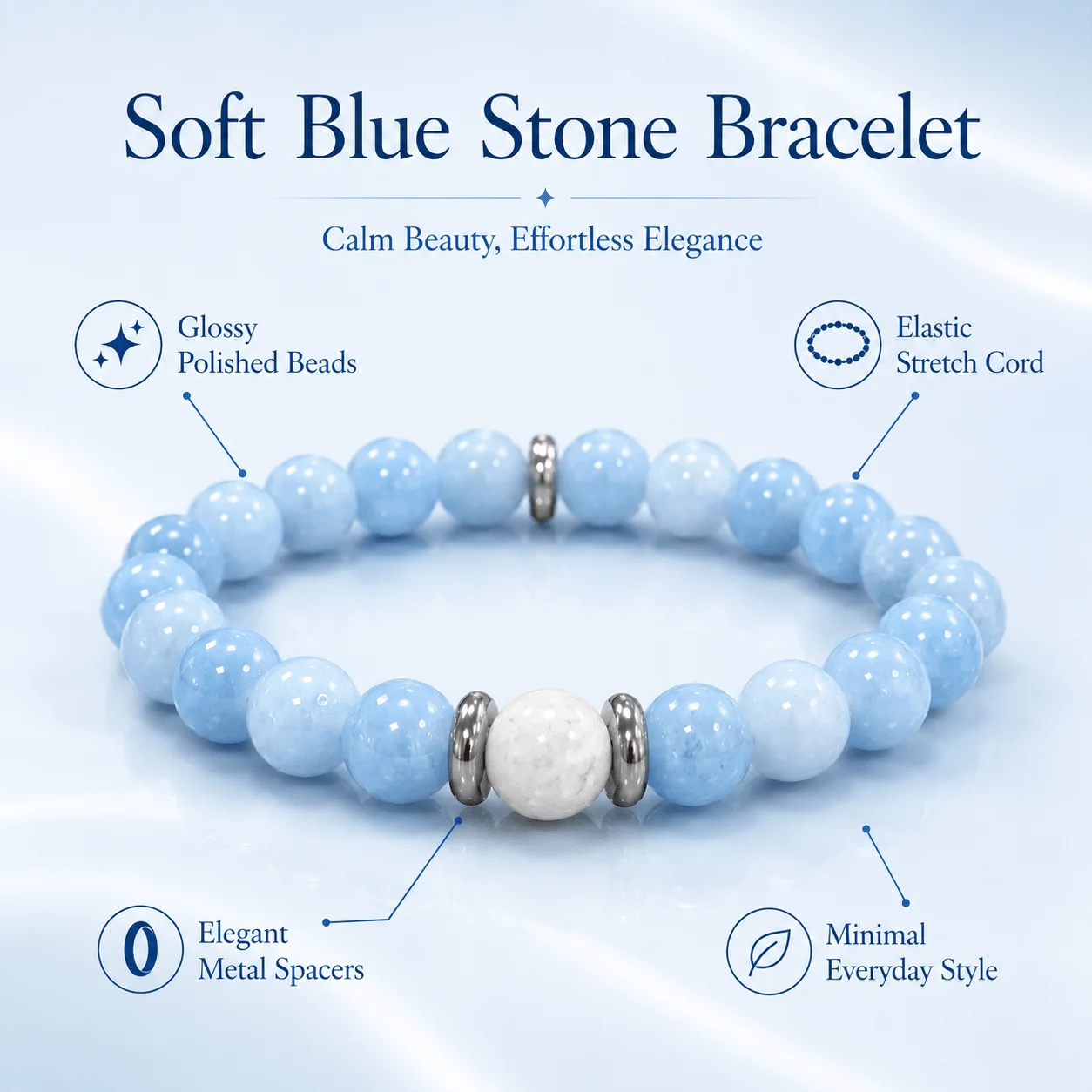 Bohemian Inner Peace & Emotional Balance Beaded Bracelet