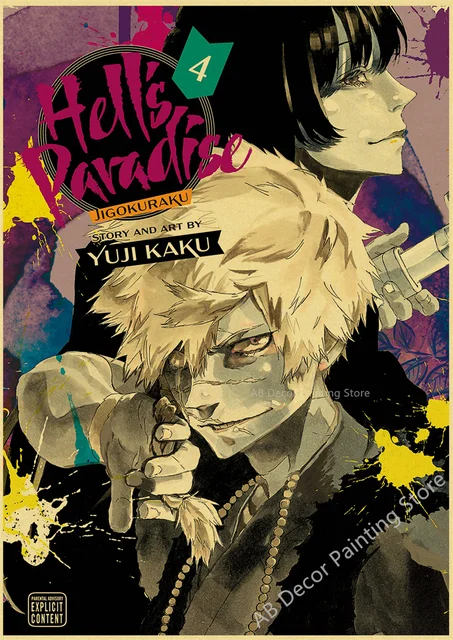  Anime Posters Hell's Paradise Jigokuraku Poster