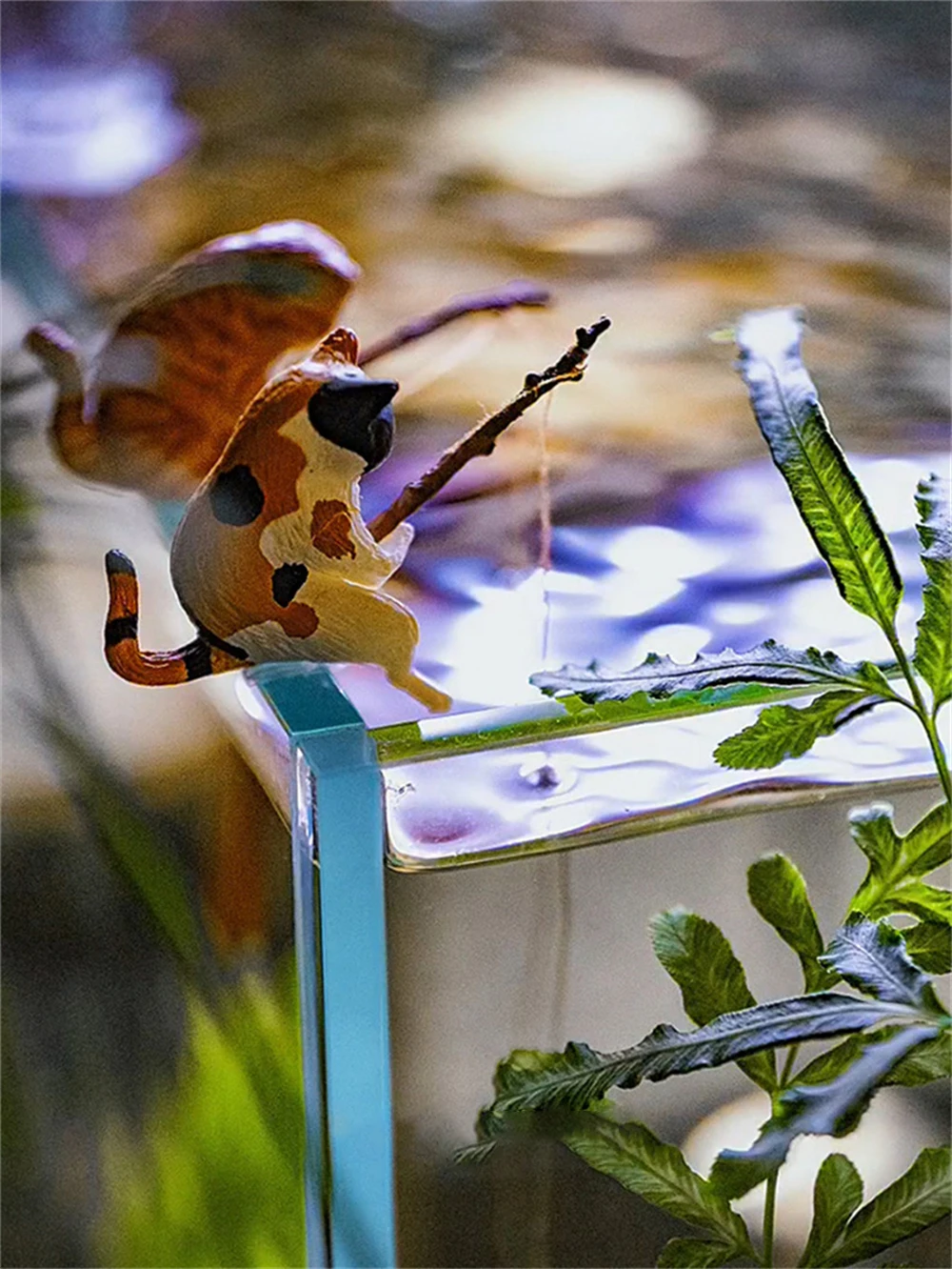 Title 5, Creative Aquarium Decoration 8 Style Small Fish...