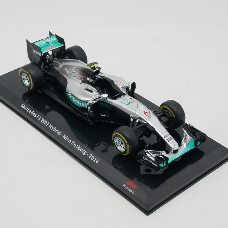 Ixo 1:24 Scale Diecast Alloy Mercedes W07 Hybrid Nico Rosberg 2016