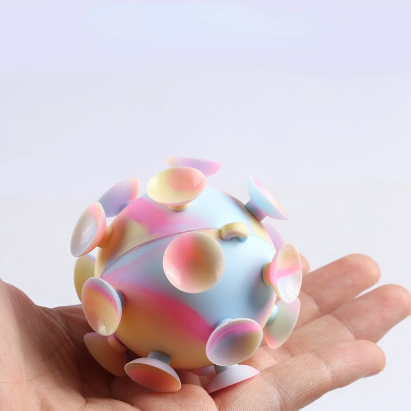 Pop It Balle Anti-Stress - Squishy Bubble Fidget Anti-Stress Squeeze Ball