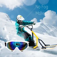 1pc Large Frame Polarized Ski Goggles For Men And Women, Windproof Snowproof UV Protection Anti-Fog Snowboard Goggles For Outdoo 1