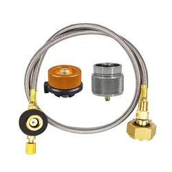 Enhanced Outdoor Gas Cylinder Filling Adapter for Camping and Stove Connection (Metal G MAPP)