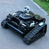 Customized EURO V Gasoline Engine 224CC AWY550 Robot Remote Control Lawn Mower With Electric Start 3