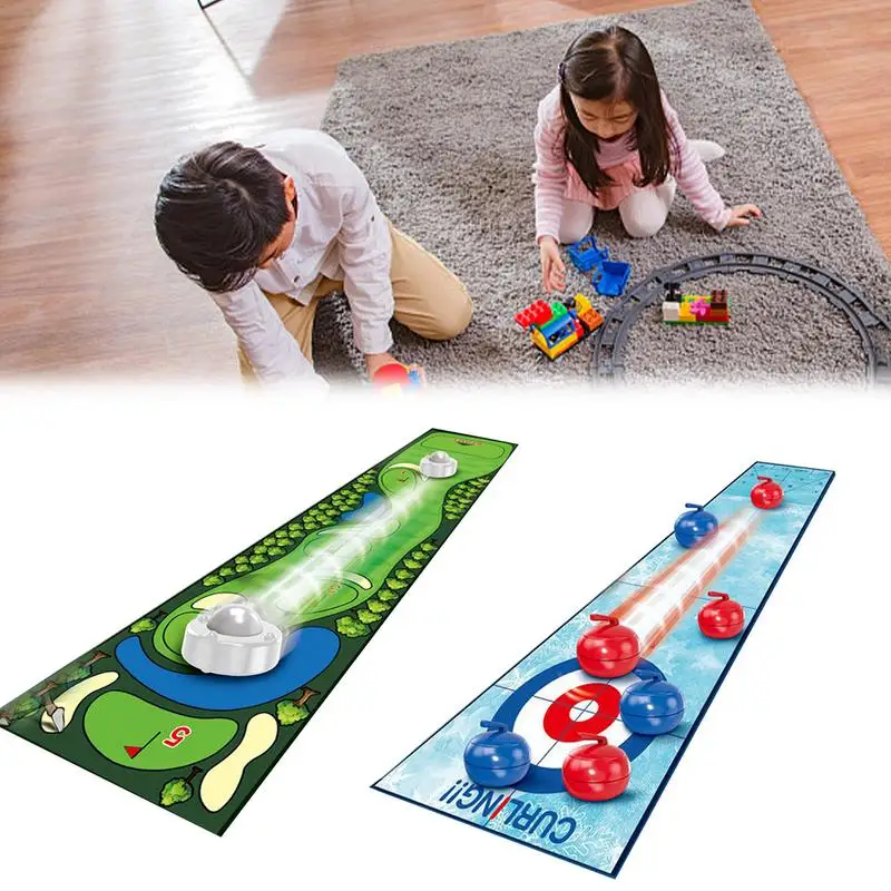 

Curling Game Set Desktop Parent-Child Interaction Winner Game Interactive Game Sports Style Family Board Game Indoor Fun