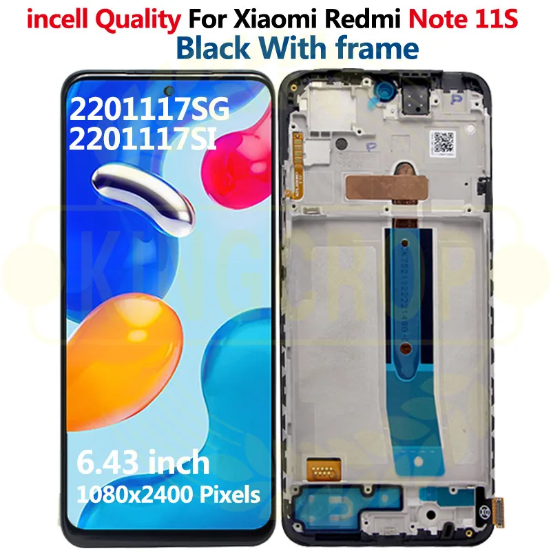 Incell-Écran tactile LCD pour Xiaomi, pour Redmi Note 11 Pro 11s 201117TG,  2201117TI - AliExpress