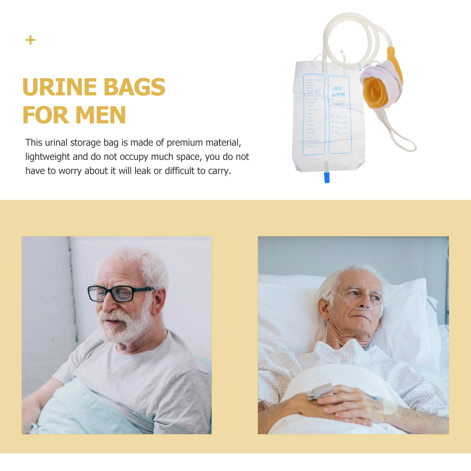 Portable Vomit Bags Urine Catheter Bag Colostomy Bag Urine Emergency Urinal Catheter Night Emergency Pee Bags
