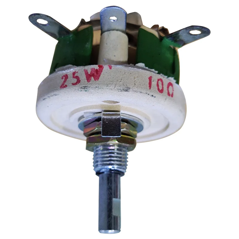 Potentiomètre Céramique 50W 300 Ohms - Résistance Variable Rhéostat, Bouton, Neuf