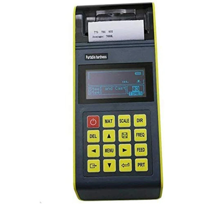 

Digital Leeb Meter Portable Steel Hardness Tester Metal Hardness Machine Durometer With Printer Function Range HLD (170~960)