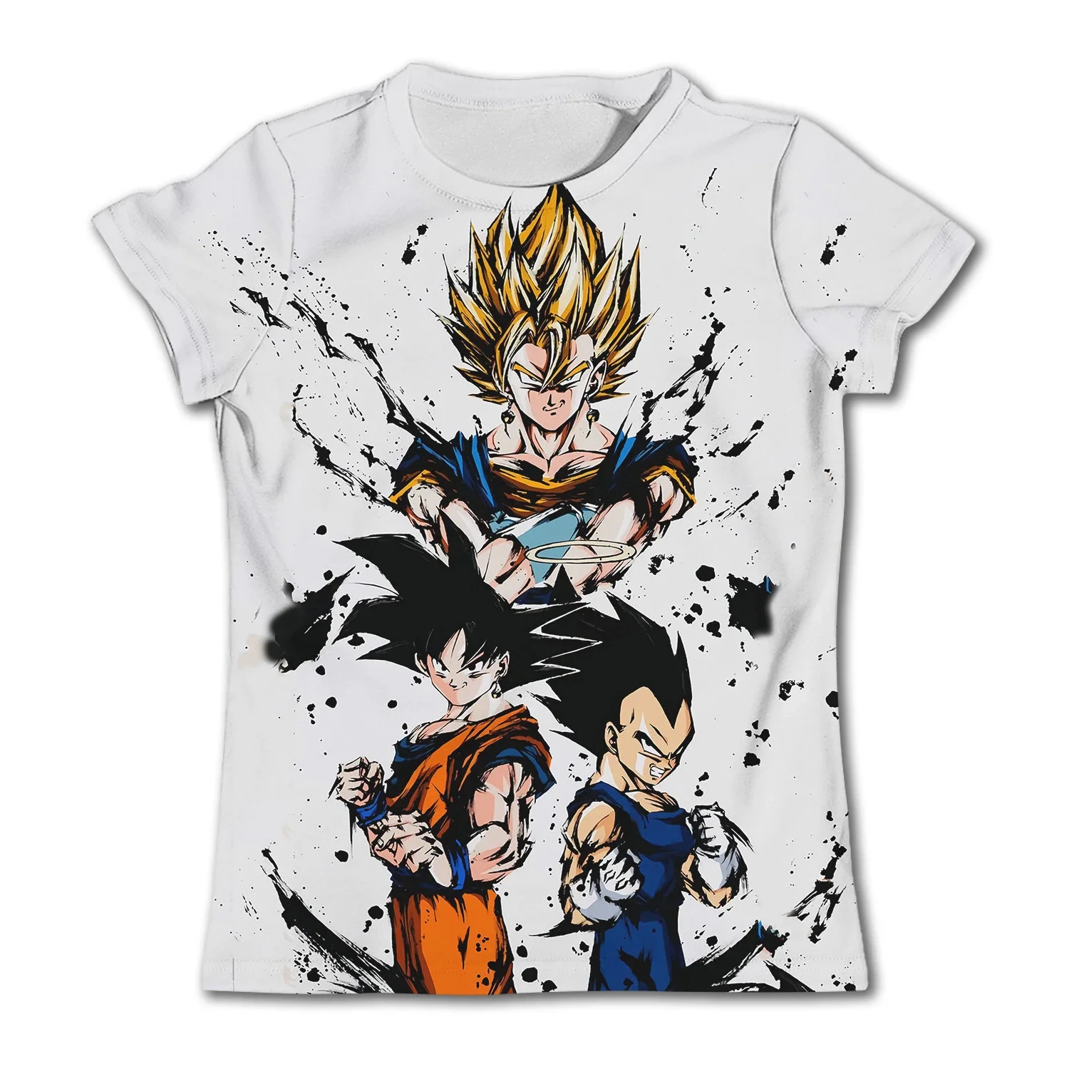 Goku Estampados Para Polos De Hombre Playera Camiseta NiÃ±o Dragon