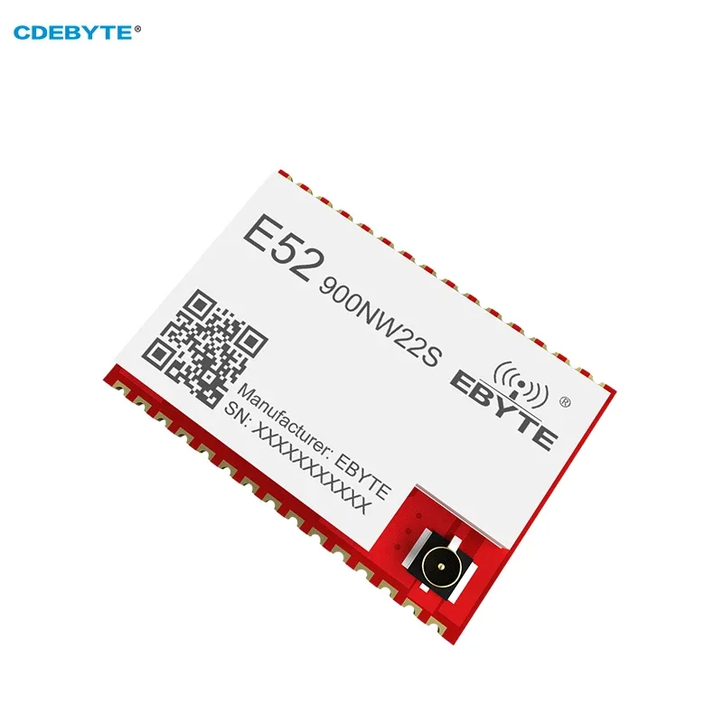868/915MHz Lora Mesh Module CDEBYTE E52-900NW22S 22dbm Long Distance 2.5Km Automatic Routing Antenna Stamp Holes/IPEX
