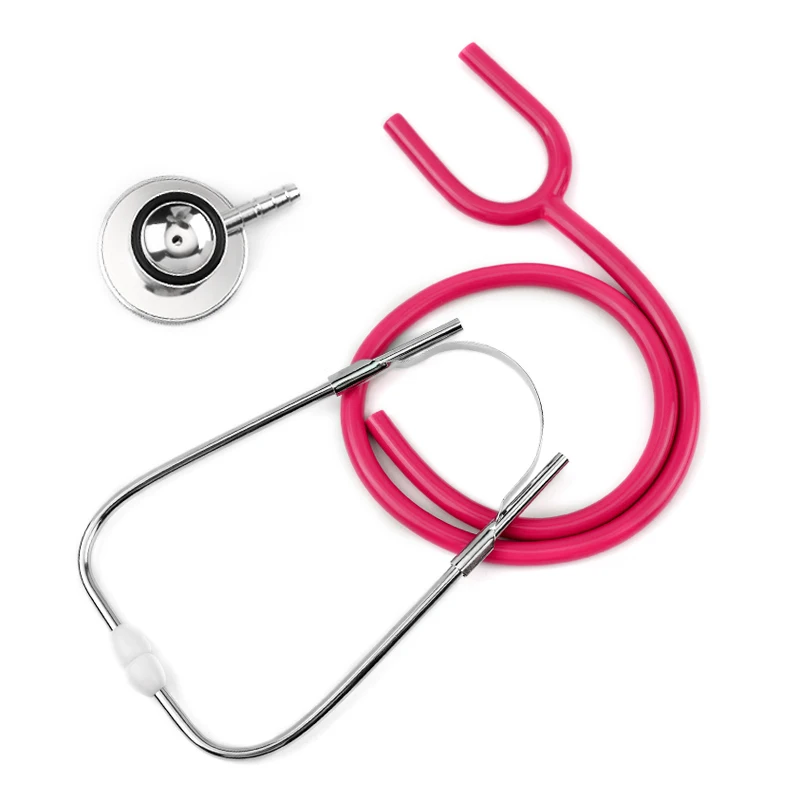 Medical Stethoscope Portable Dual Head Stethoscope Doctor Cute Estetoscopio Professional Cardiology Medical Equipment Device for Student Vet Nurse dual head stethoscope