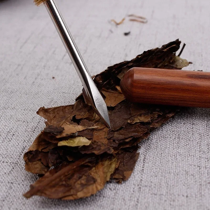 1PC Sandalwood Tea Needle Set For Ceremony