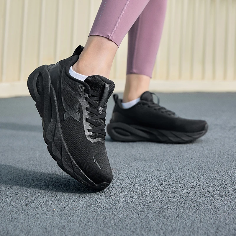 Xtep Lingbu 2.0 Running Shoes Female Spring ACE Support Feather Foam Sports Shoes Stability Advanced Sneakers 875118110002