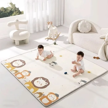 Double Sided Pattern Baby Activity Gym Crawling Play Mats Carpet 200x180cm Non-toxic High-quality Children's Safety Game Mat Rug 1