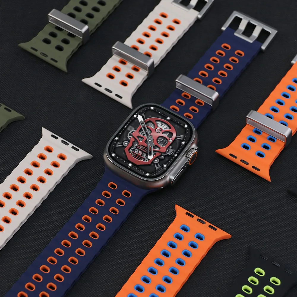 รูปสินค้า สายซิลิโคนระบายอากาศ iWatch Ultra 45-49mm ใส่ได้ทุกรุ่น