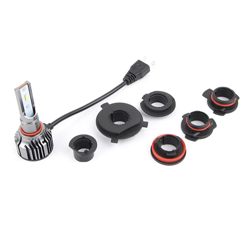 Adapter H7 LED 2 stuks Koplamp Basis Adapter Fitting Houder 880/HB4/HB3/H11/H7/H4/H3/H1 voor Auto Halogeenkoplampen H7 LED Adapter (Kleur: HB3
