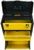 Tool Box with Wheels ? Stackable 3-in-1 Tool Chest Foldable Comfort Handle an 3
