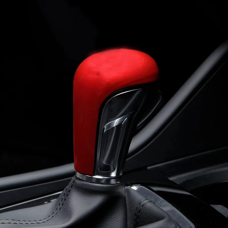 Car gear shift knob cover trim sticker for Mazda 2 3 6 BM GJ Demio CX3 CX5 CX8 CX9 Axela 2014-