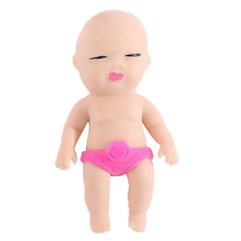 

Stress Doll Soft Life-Like Babies Doll Funny Gifts For Friends Slow Rising Toy De-Compression Simulation Toys For Kid